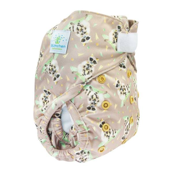 Blümchen OneSize Überhose PUL Kletter Wasserfarben Kollektion