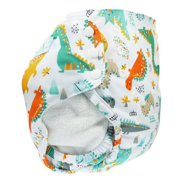 Blümchen diaper cover XL PUL Snaps