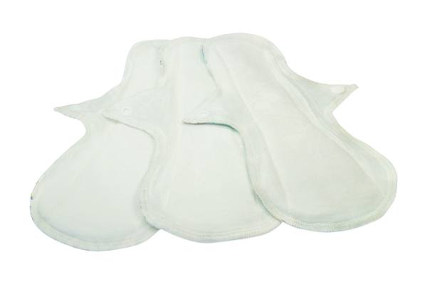 Blümchen waterproof butterfly pads Hemp/ Panty liners 3pcs. (Made in Turkey) - MEDIUM