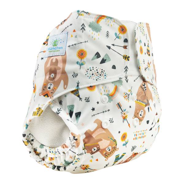 Blümchen XL Überhose PUL Kletter Fantasy (Made in Turkey)