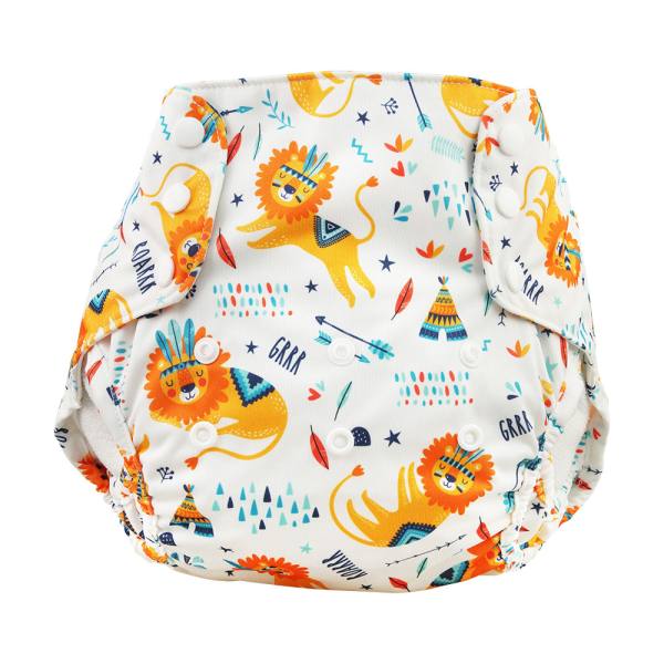 Blümchen diaper cover XL PUL Snaps Fantasy Edition