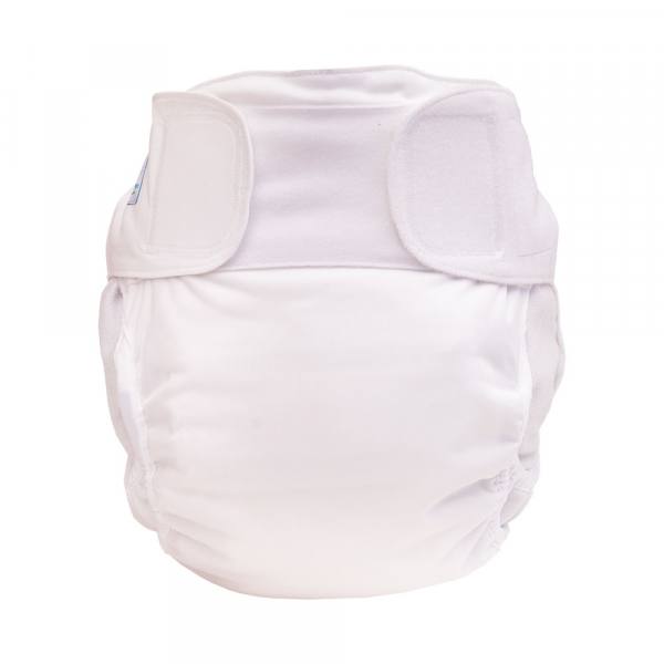 Blümchen Jugend/ Erwachsenen 2in1 Inkontinenzhose weiss - MEDIUM