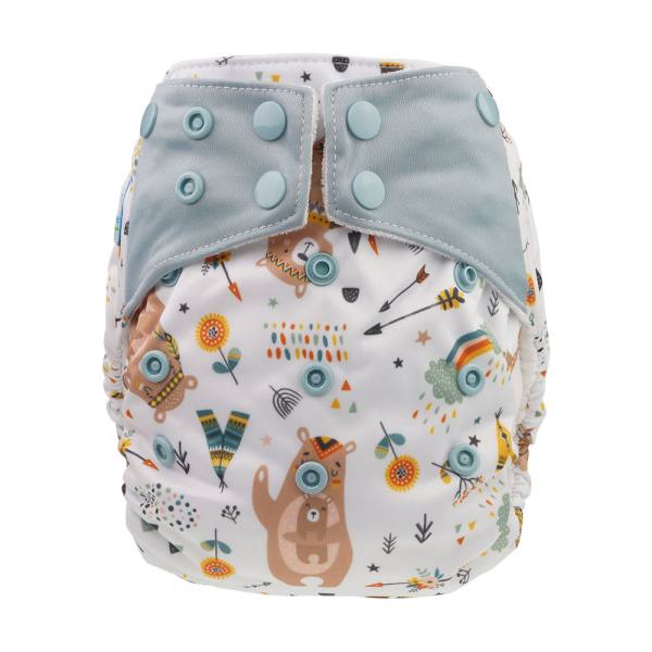 Blümchen All-in-One Bamboo OneSize Snap (3,5-15kg) Fantasy 2