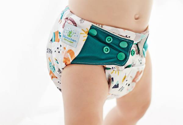 Blümchen All-in-One Bamboo OneSize Snap (3,5-15kg) Fantasy 2