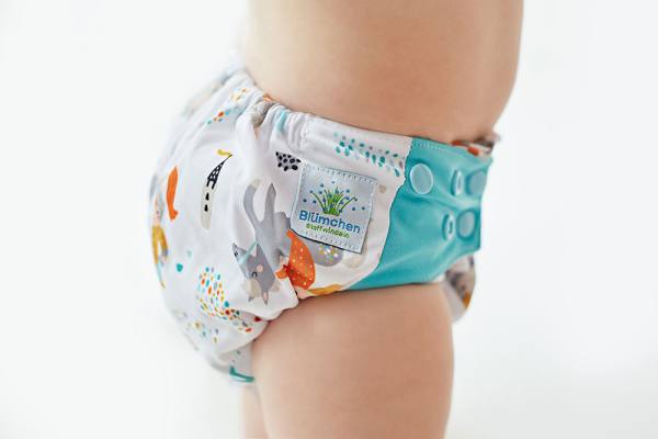 Blümchen All-in-One Bamboo OneSize Snap (3,5-15kg) Fantasy 2