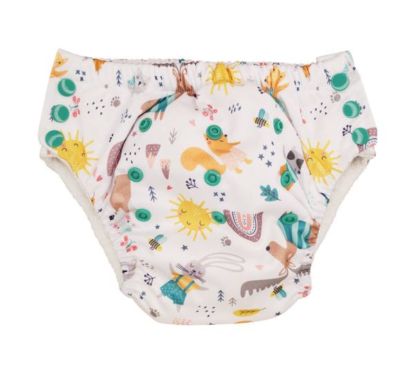 Blümchen training pant bamboo (3-5 Years) Fantasy