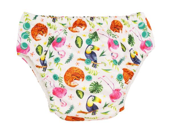 Blümchen training pant bamboo wildlife edition (3-5 Years)