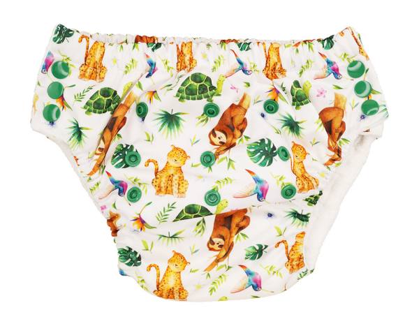 Blümchen training pant bamboo wildlife edition (3-5 Years)