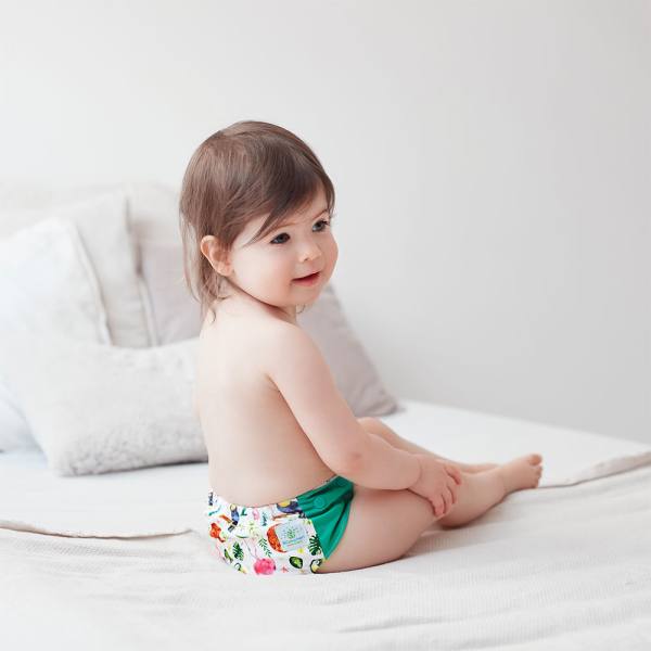 Blümchen All-in-One Bambus OneSize Kletter (3,5-15kg) Wildlife Edition
