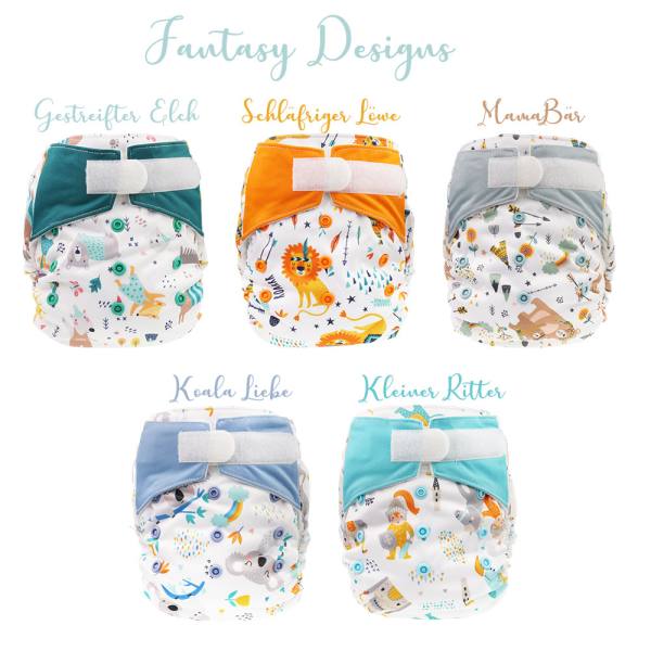 Blümchen All-in-One Bambus OneSize Kletter (3,5-15kg) Fantasy 2