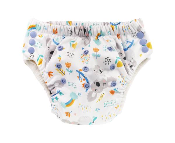 Blümchen training pant bamboo (3-5 Years) Fantasy