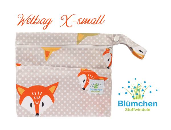 Blümchen PUL Tasche für Slipeinlagen XS FunnyFox