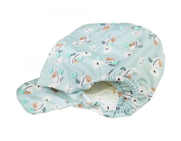 Blümchen diaper cover XL PUL Snaps COZY (Made in Turkey)