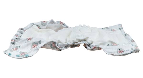 Blümchen 2in1 shell XL Snap (8-25kg) Cozy Designs (recycled Polyester)