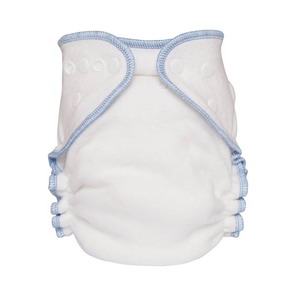 Blümchen LARGE Kuschelwindel 5 Stück BioBaumwolle  mit Rüsche (7-15kg)