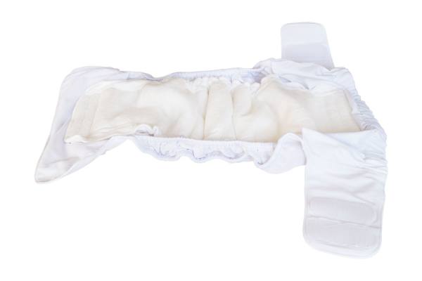 Blümchen Jugend/ Erwachsenen 2in1 Inkontinenzhose weiss - XSMALL