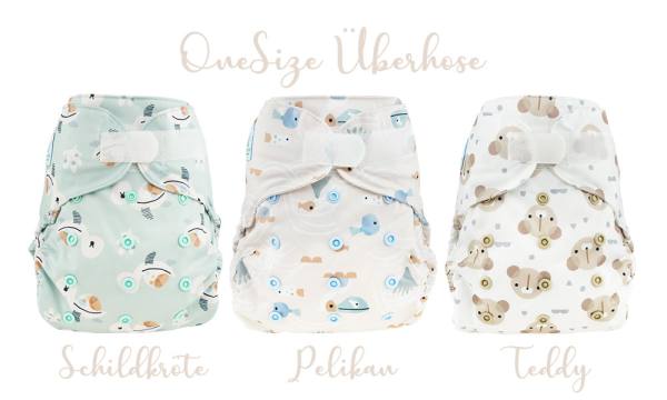 Blümchen 2in1 OneSize ECO Shell Kletter (3-16kg) Cozy Designs