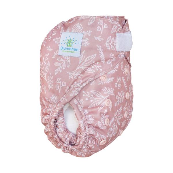 Blümchen 2in1 OneSize ECO Shell Kletter FLORAL (3-16kg) - recycled PES