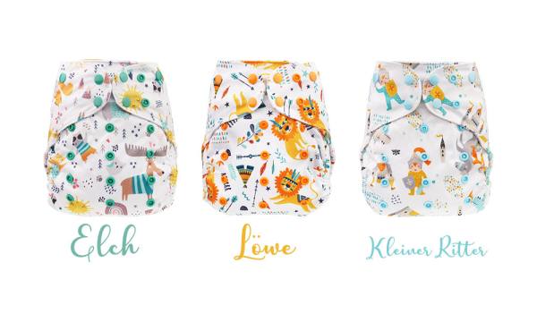 Blümchen diaper cover OneSize PUL Snap Fantasy 2