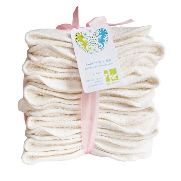 Blümchen boosters 10 pcs. BambooCotton PLUS Terry