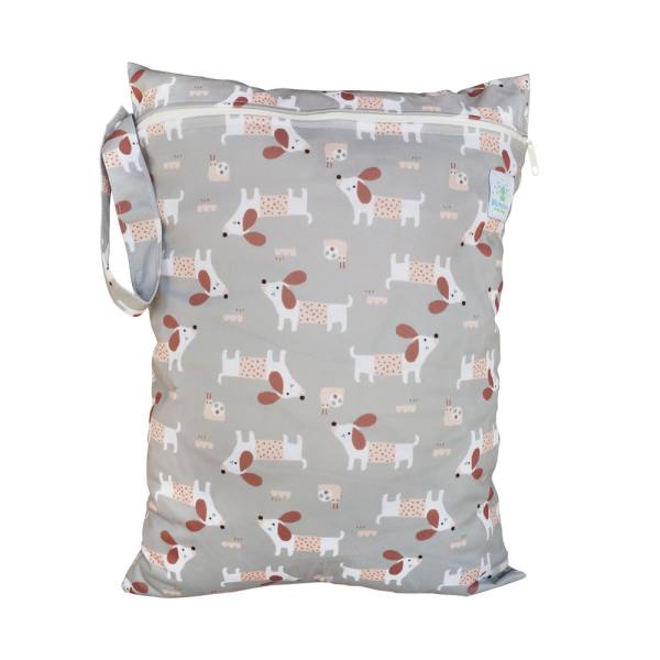 Blümchen wasserdichter Sack Wetbag PUL Cozy - recycled PES