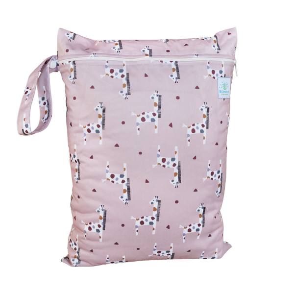 Blümchen wasserdichter Sack Wetbag PUL Cozy - recycled PES