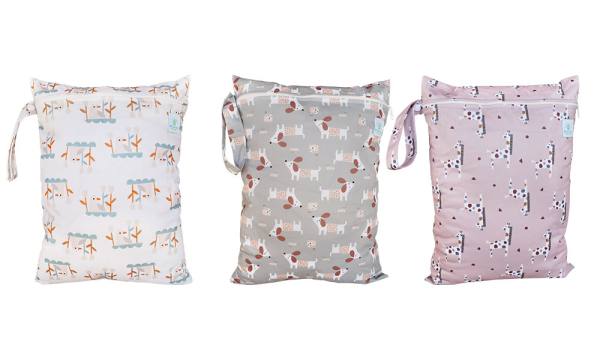 Blümchen wasserdichter Sack Wetbag PUL Cozy - recycled PES