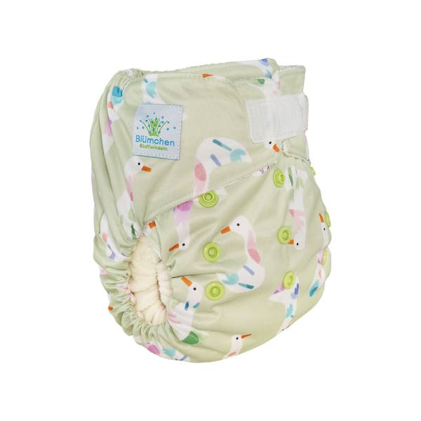 Blümchen All-in-One Bambus OneSize Kletter (3,5-15kg) limited Edition (ohne Saugkern)