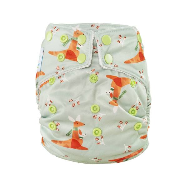 Blümchen All-in-One Bambus OneSize Drucki (3,5-15kg) limited Edition (ohne Saugkern)