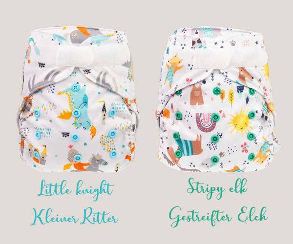 Blümchen diaper cover OneSize PUL Hook Fantasy 2