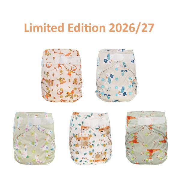 Blümchen OneSize Überhose PUL Kletter limited Edition (recycled Polyester)