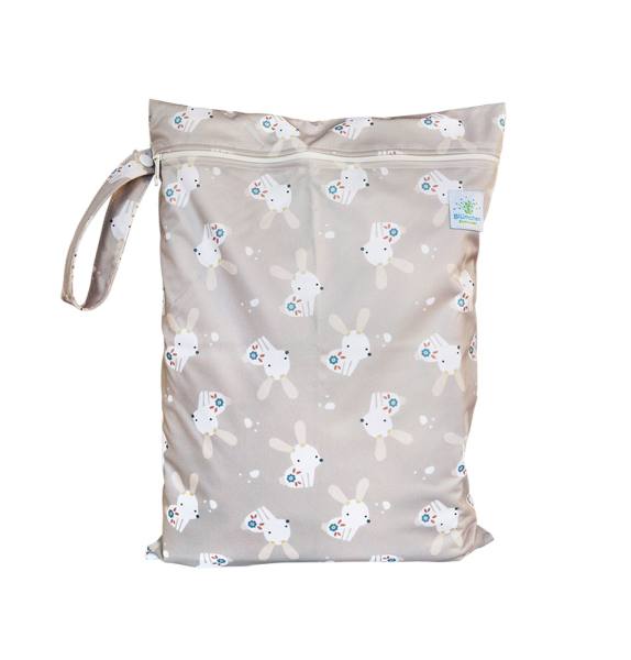 Blümchen wasserdichter Sack Wetbag PUL Harmony - recycled PES