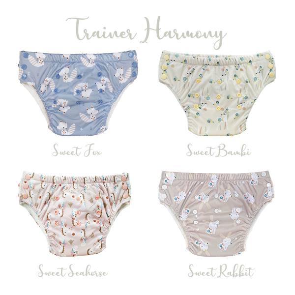 Blümchen training pant POCKET bamboo HARMONY (3-5 Years) - recycled PES